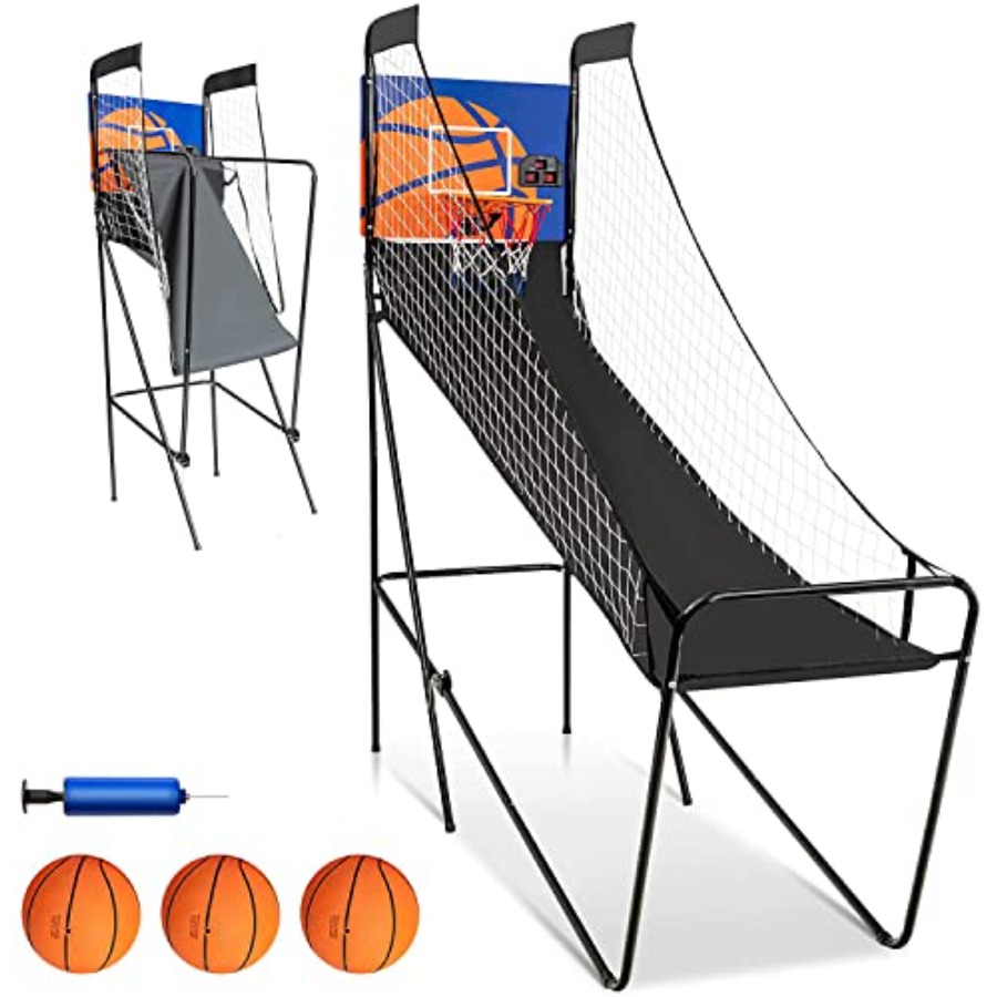 Arcade Games & Vending Llc - Indoor-Basketball-Arcade-Spiel für Jugendliche und Erwachsene: ABS-Kunststoff,