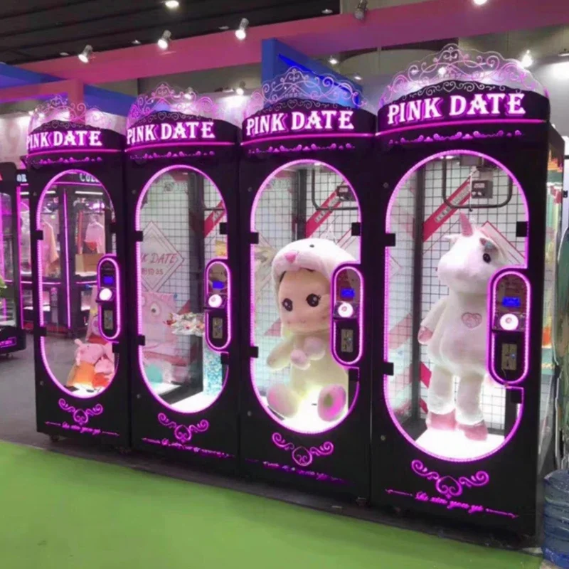 Arcade Prize Vending Machine - A- Rosa Datum Schere geschnitten Preis