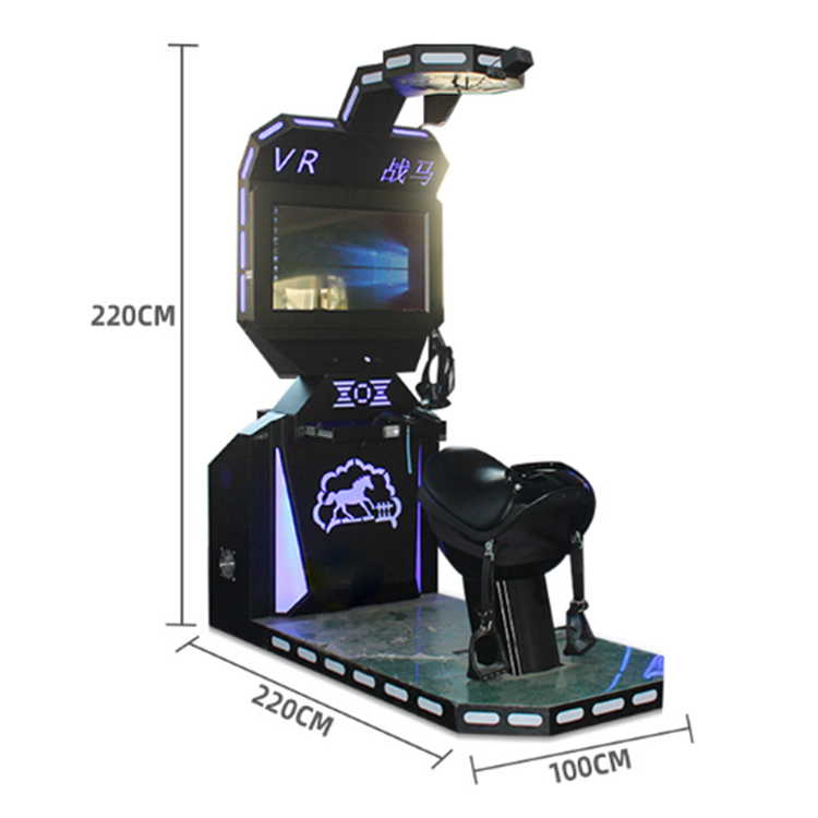 9D Vr Simulator - 9D VR Pferdespiel-Maschine VR Pferdereiten-Schießsimulator