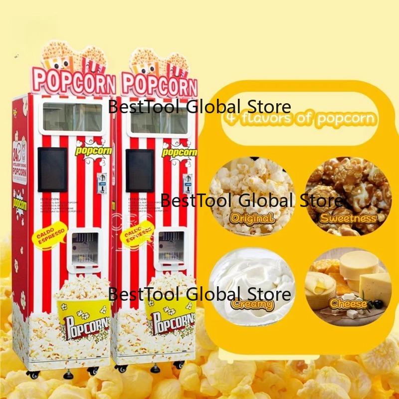 Popcorn Vending Machine - Meistverkaufte Beliebte Popcornmaschine Vollautomatischer Popcorn-Verkaufsautomat für