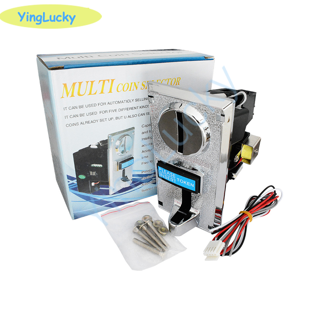 Arcade Games And Vending - Kostenloser Versand 616 Multi-Münzprüfer Elektronischer Roll-Down-Münzprüfer