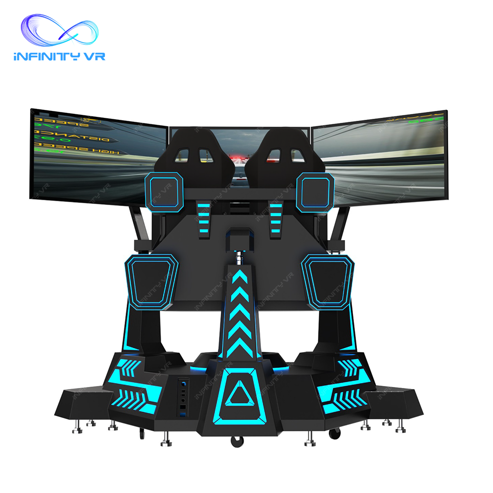 9D Vr Simulator - 9D VR Fahr-Cockpit-Simulator Arcade-Rennwagen VR Vollbewegung