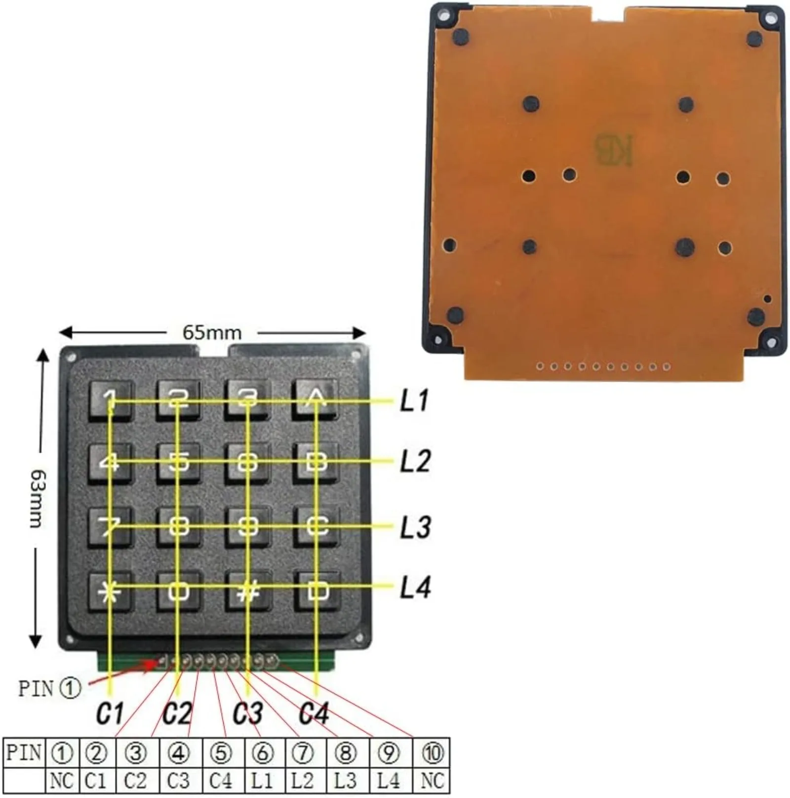 4x4 Matrix-Membrantastatur 16- – Arduino Vending Machine Project Bewertung und Preis