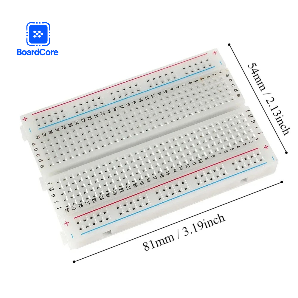 400-Loch-Steckbrett, weiß, tra – Arduino Vending Machine Project Bewertung und Preis