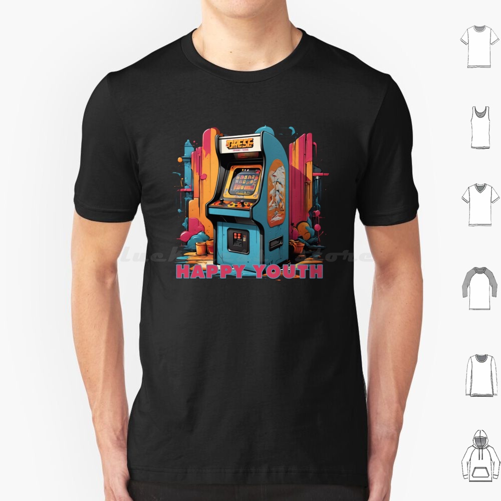 Happy Youth-Arcade T-Shirt Män – Arcade No Bewertung und Preis
