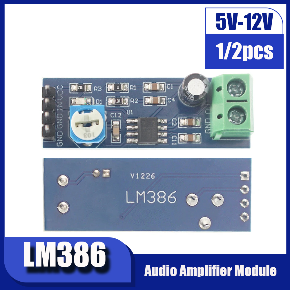 1/2PCS LM386 Audio Power Verst – Arduino Vending Machine Project Bewertung und Preis