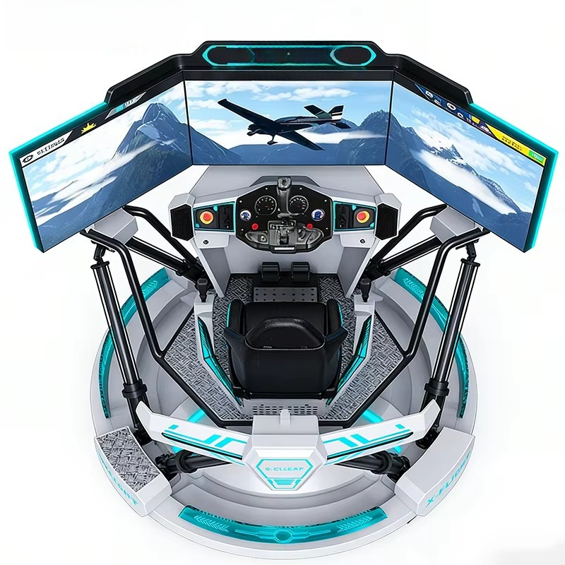 VR Flugsimulator Flugzeug-Lehr – 9D Vr Simulator Bewertung und Preis