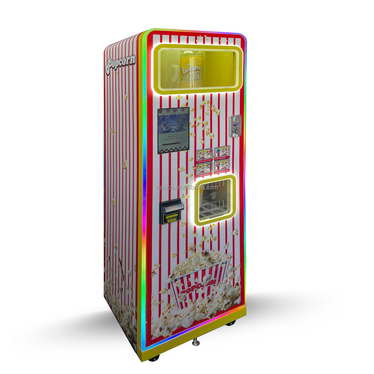 Kommerzieller Popcorn-Verkaufs – Popcorn Vending Machine Bewertung und Preis