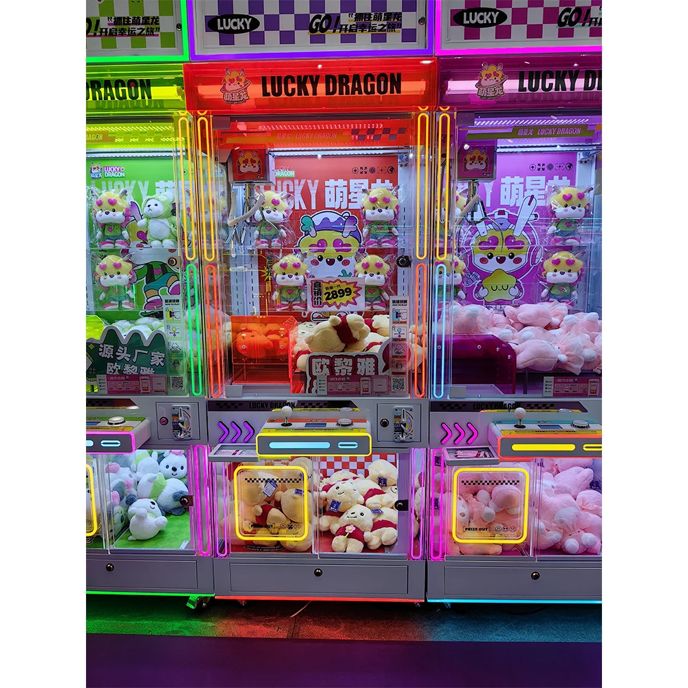 # Neue bunte Klauenmaschine, G – Arcade Prize Vending Machine Bewertung und Preis