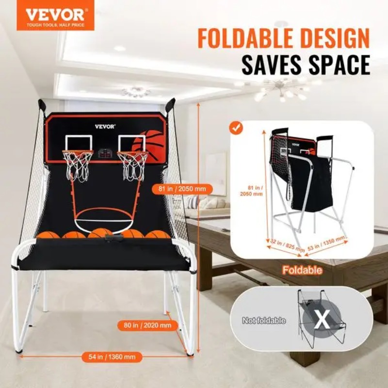 【Trendprodukt】Faltbares Basket – Arcade Games & Vending Llc Bewertung und Preis