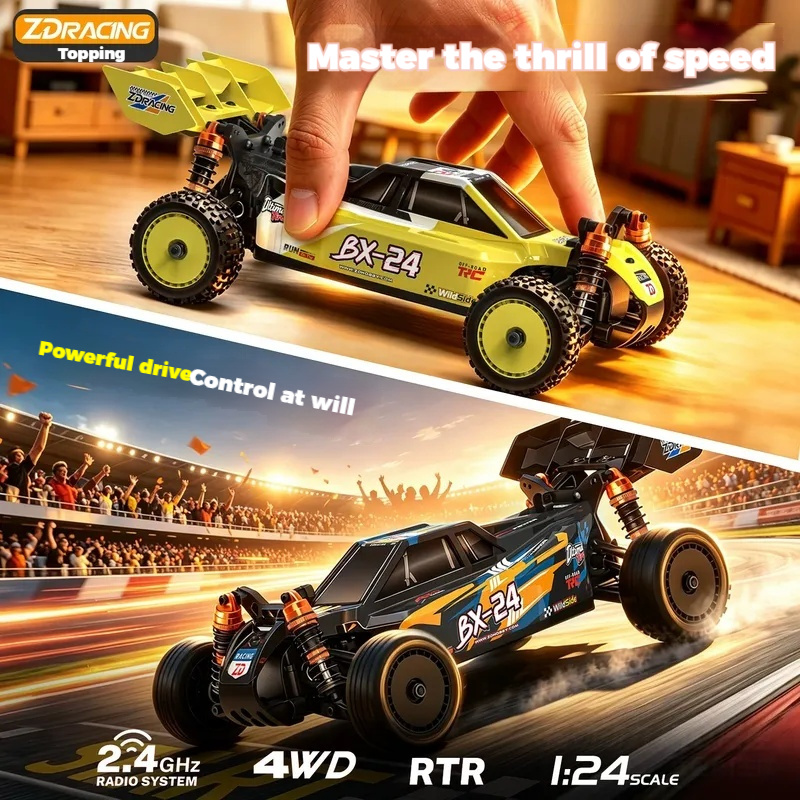 Zd Racing 1/24 Bx 24 4WD Brush – Racing Arcade Cabinet Bewertung und Preis