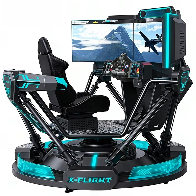 VR Flugsimulator Flugzeug-Lehr – 9D Vr Simulator Bewertung und Preis