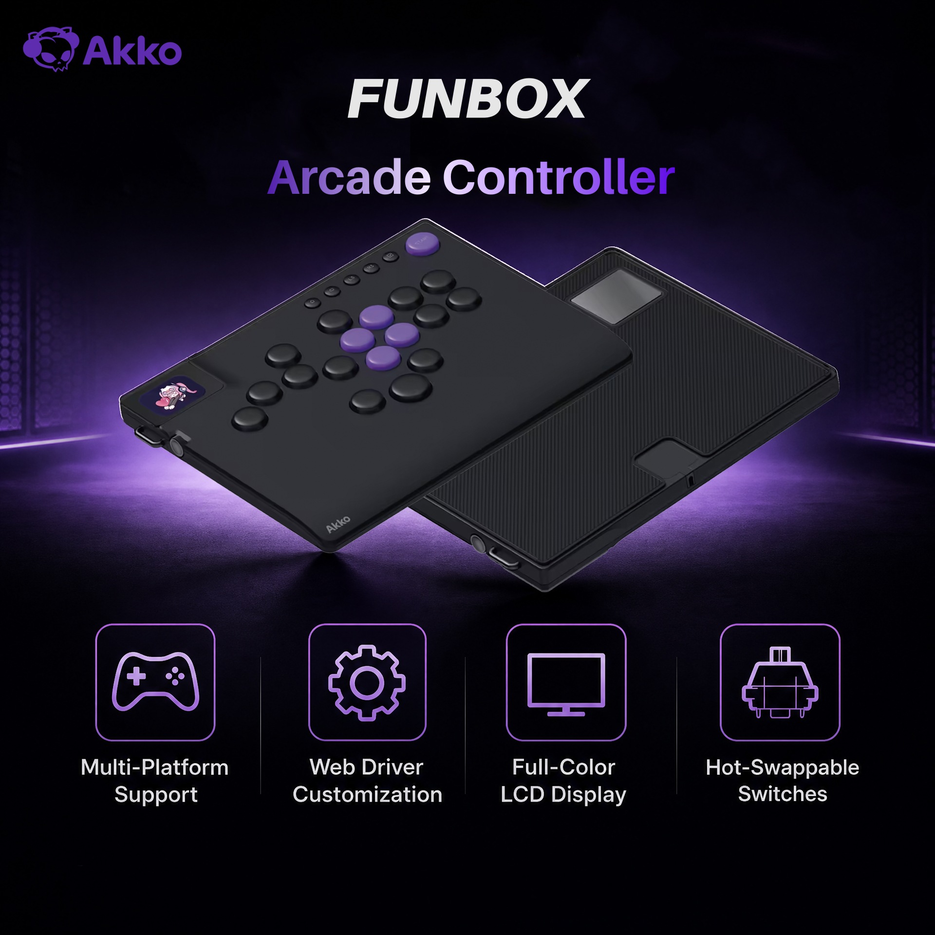 Akko FUNBOX Magnetischer Hebel – Arcade No Bewertung und Preis
