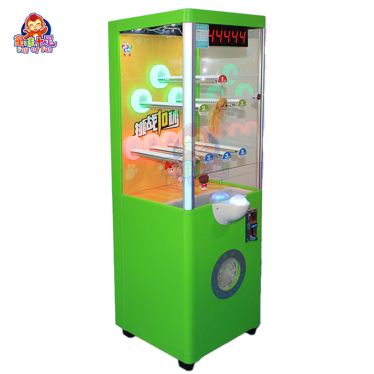 Münzbetriebener Zehn-Sekunden- – Arcade Prize Vending Machine Bewertung und Preis