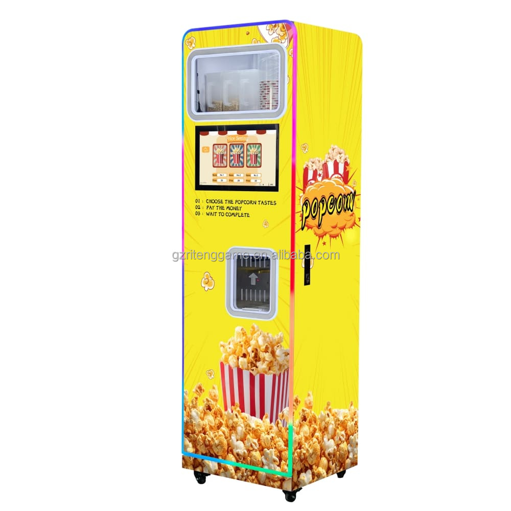 Professionelle, kundenspezifis – Popcorn Vending Machine Bewertung und Preis