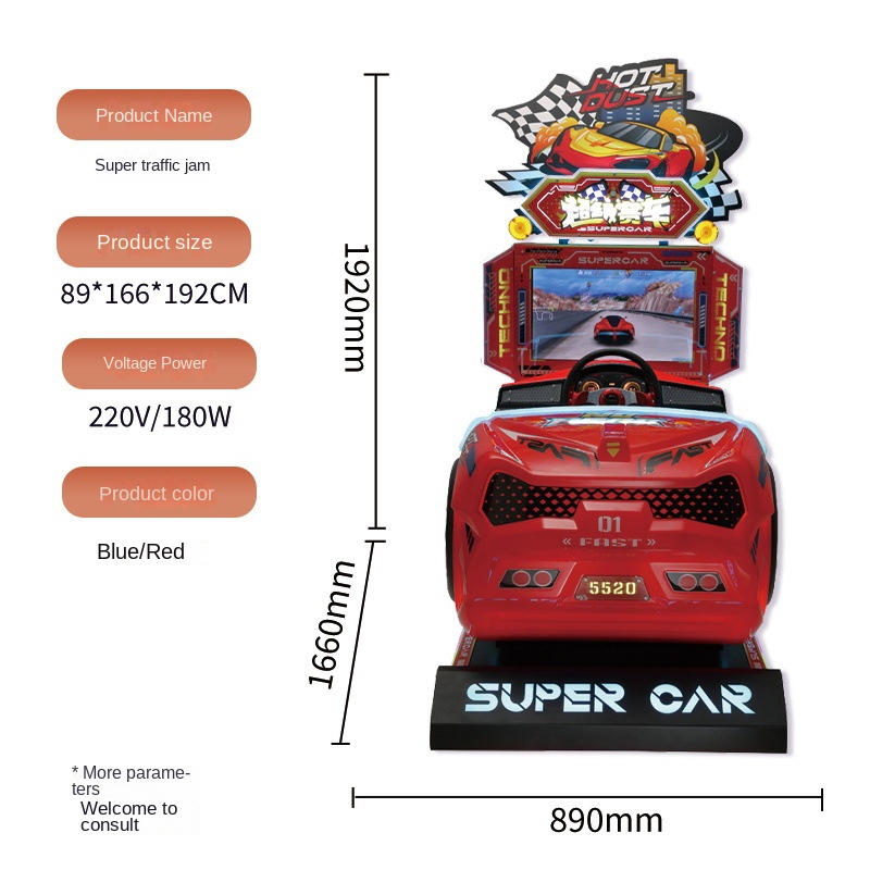 Münzbetriebener Arcade-Spielau – Racing Arcade Cabinet Bewertung und Preis