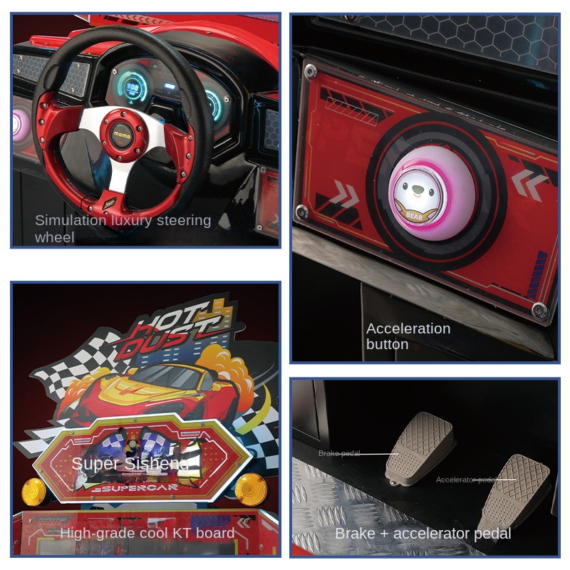 Münzbetriebener Arcade-Spielau – Racing Arcade Cabinet Bewertung und Preis