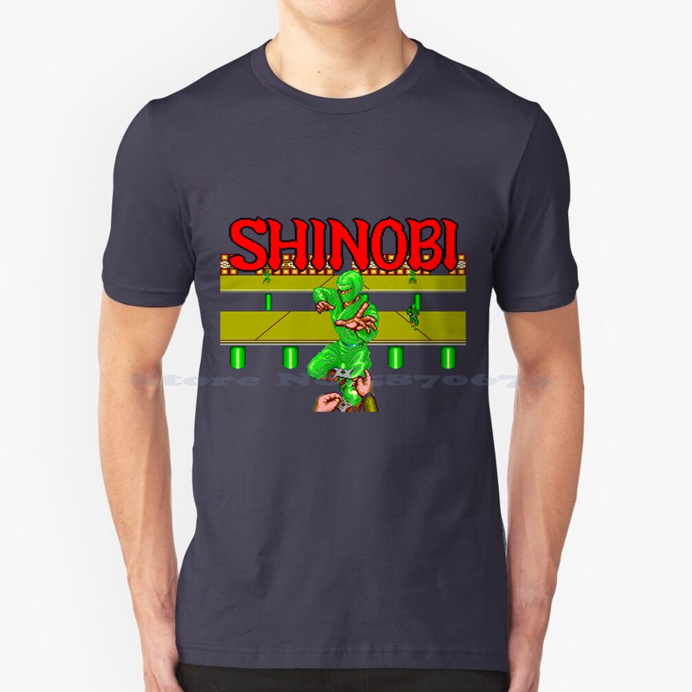 Shinobi T-Shirt Baumwolle T-Sh – Arcade No Bewertung und Preis